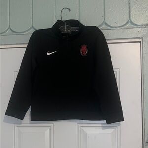 Nike Black Pullover with Red Emblem